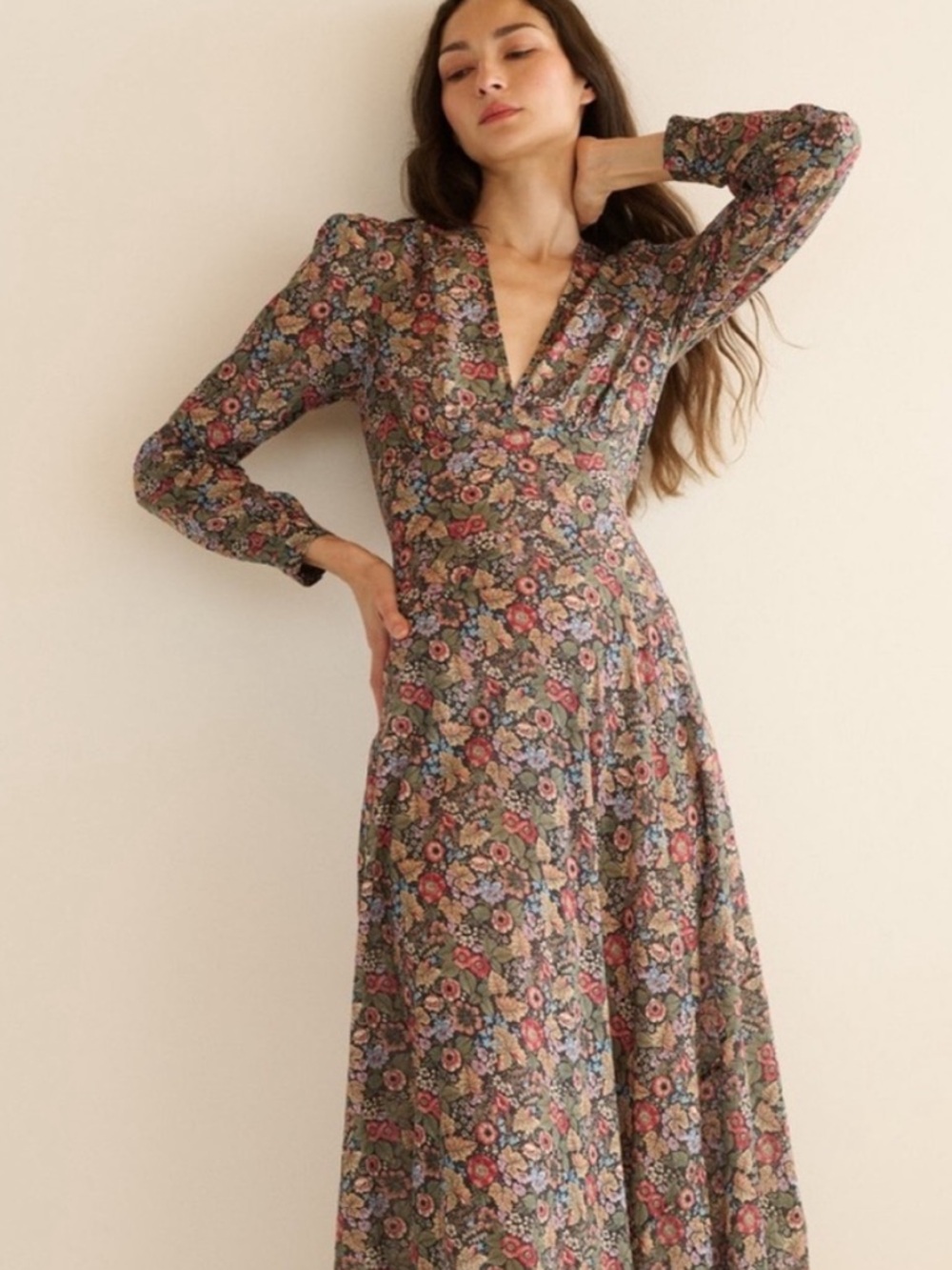 Doen Charleston Dress Wildberry Thicket Medium
